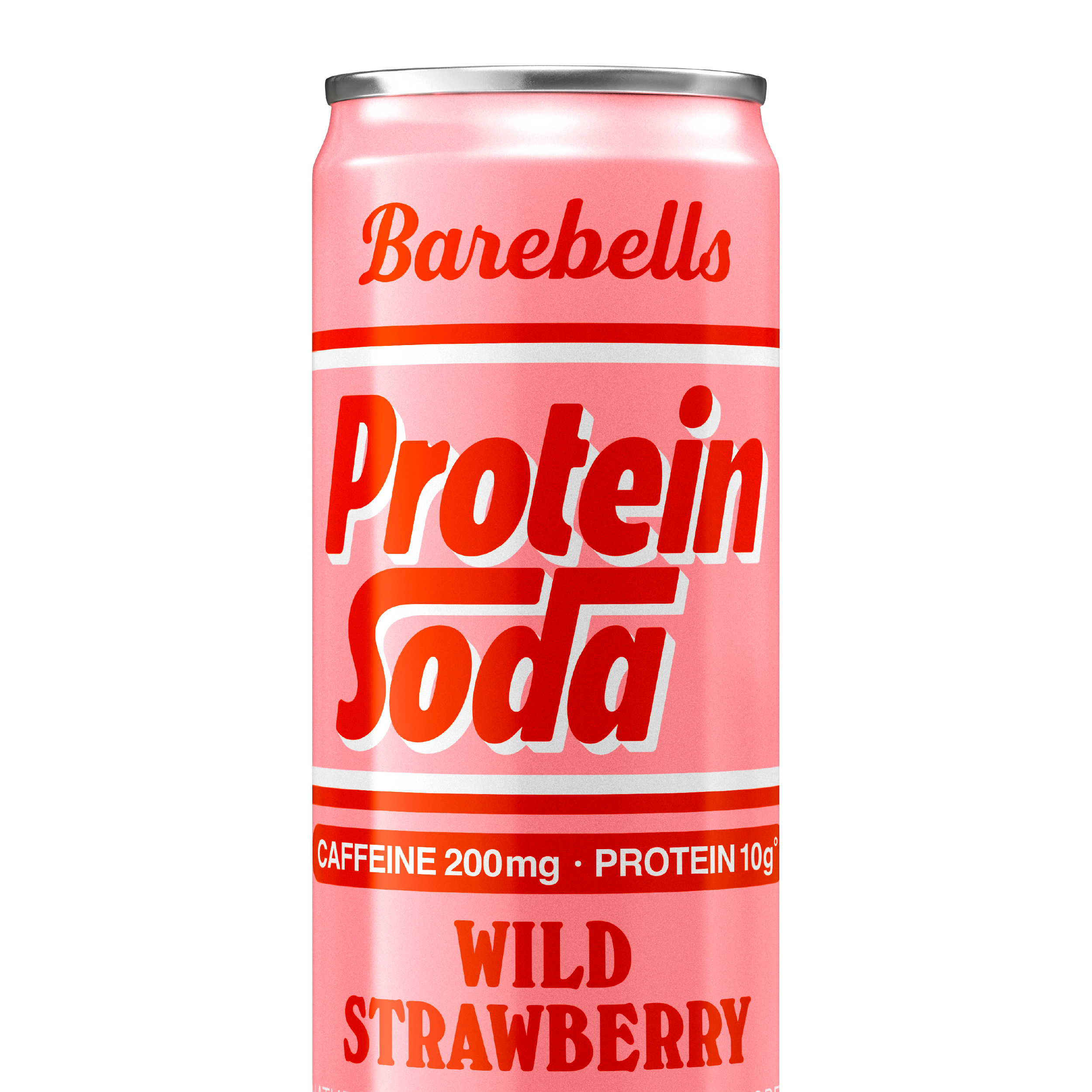 Barebells Protein Soda Wild Strawberry 12-pack